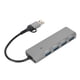 thumbnail image 3 of Hub USBC, Hub tipo C, 4 adaptadores USBC, estación de acoplamiento USBC muy recomendable, 3 of 9