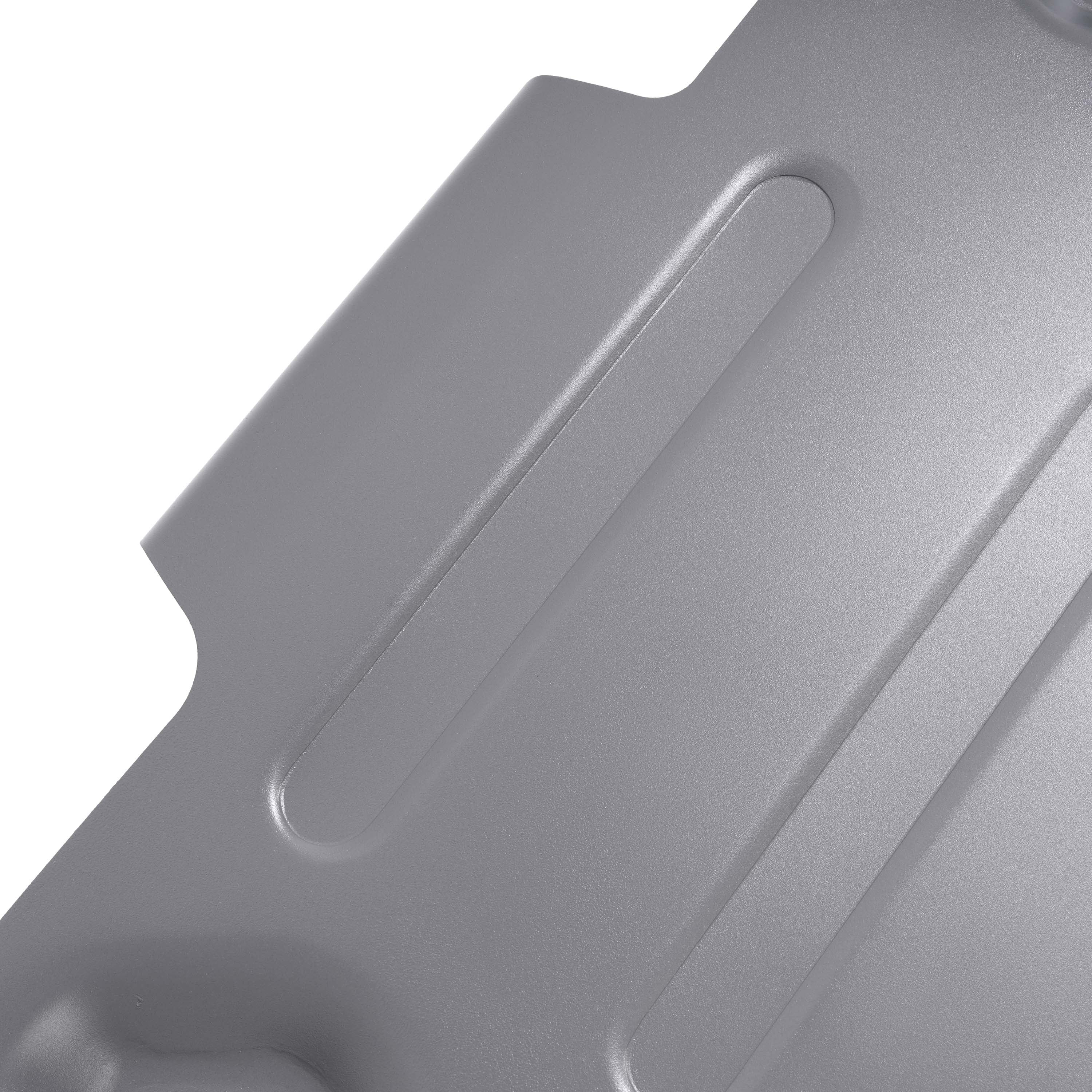 Kojem Front Skid Plate for 2022-2024 Toyota Tundra Sequoia Replacement for PTR60-34220 Frosted Gray Aluminium