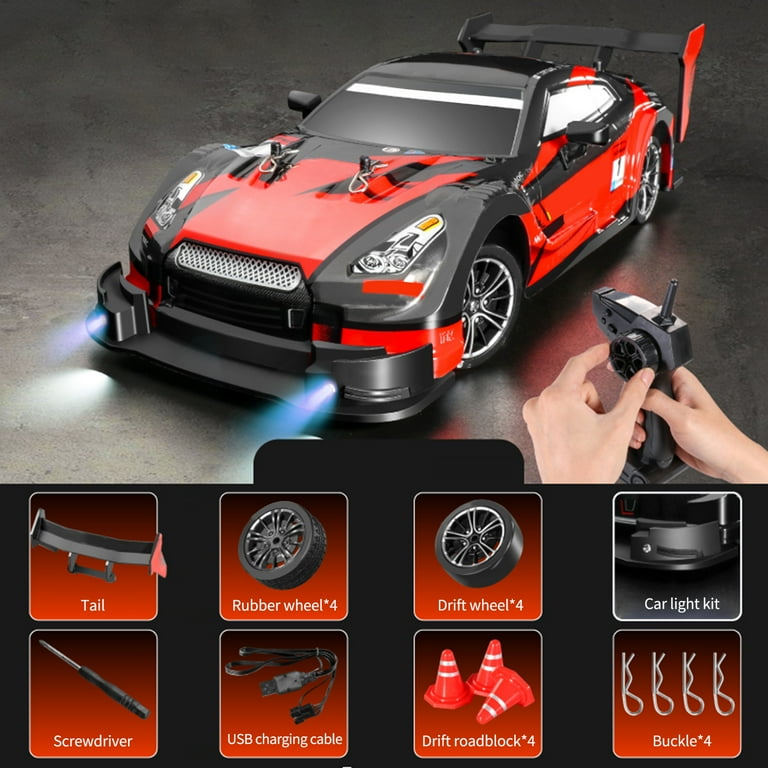 Super Carro Drift Car 4x4 - 360º - Sensor e/ou Controle Remoto DRIFT C