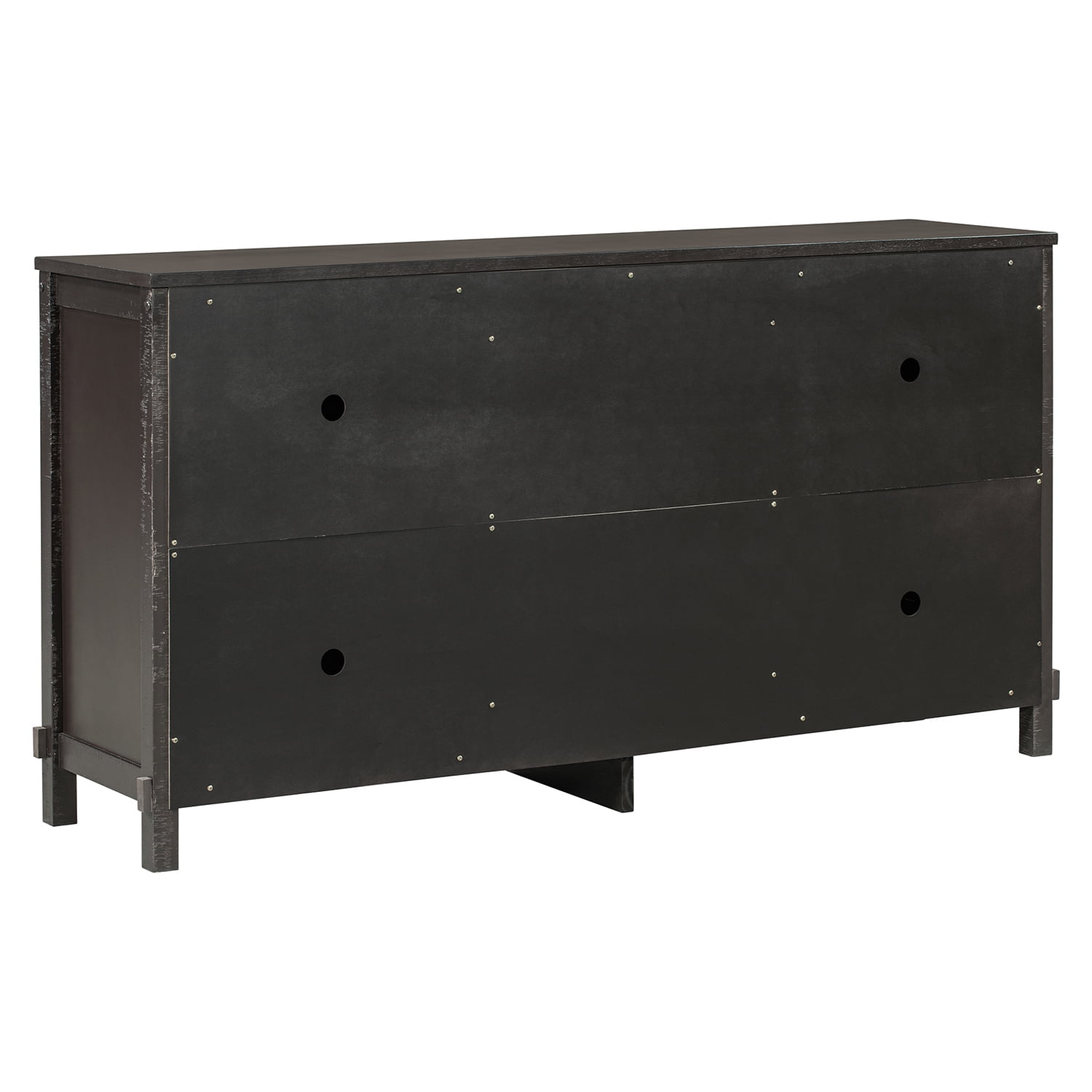 Kadyn Retro Solid Wood Buffet Cabinet, Kitchen Storage Cabinet with 2 Storage Cabinets and 3 Drawers, Sideboard Storage Cabinet for Living Room, Espresso Kadyn Retro Solid Wood Buffet Cabinet, Kitchen Storage Cabinet with 2 Storage Cabinets and 3 Drawers, Sideboard Storage Cabinet for Living Room, Espresso