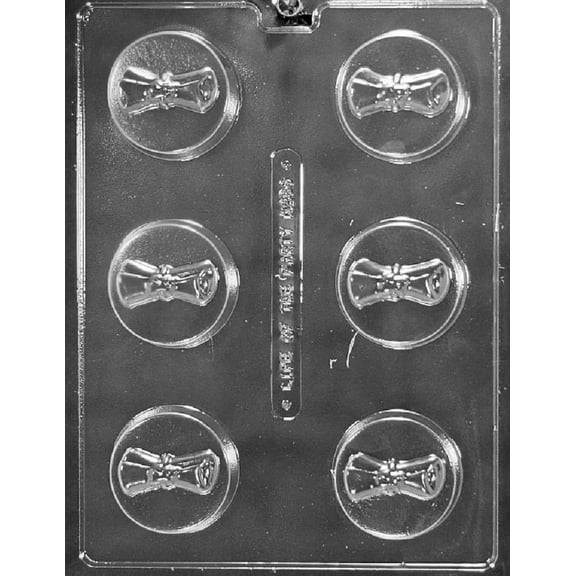 Grandmama's Goodies M230 Graduation Oreo Cookie Chocolate Candy Soap Mold with Exclusive Molding Instructions