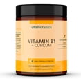 thumbnail image 1 of Vitamina B1 Tiamina VITALBOTANICS 200 capsulas 500mg, 1 of 6