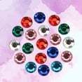 thumbnail image 4 of Dalidasy 10000pcs Gems Flatback Rhinestones Round Flat Back Rhinestones Gemstone Embellishments for DIY Crafts Jewelry Nail 4MM Multi Color, 4 of 10