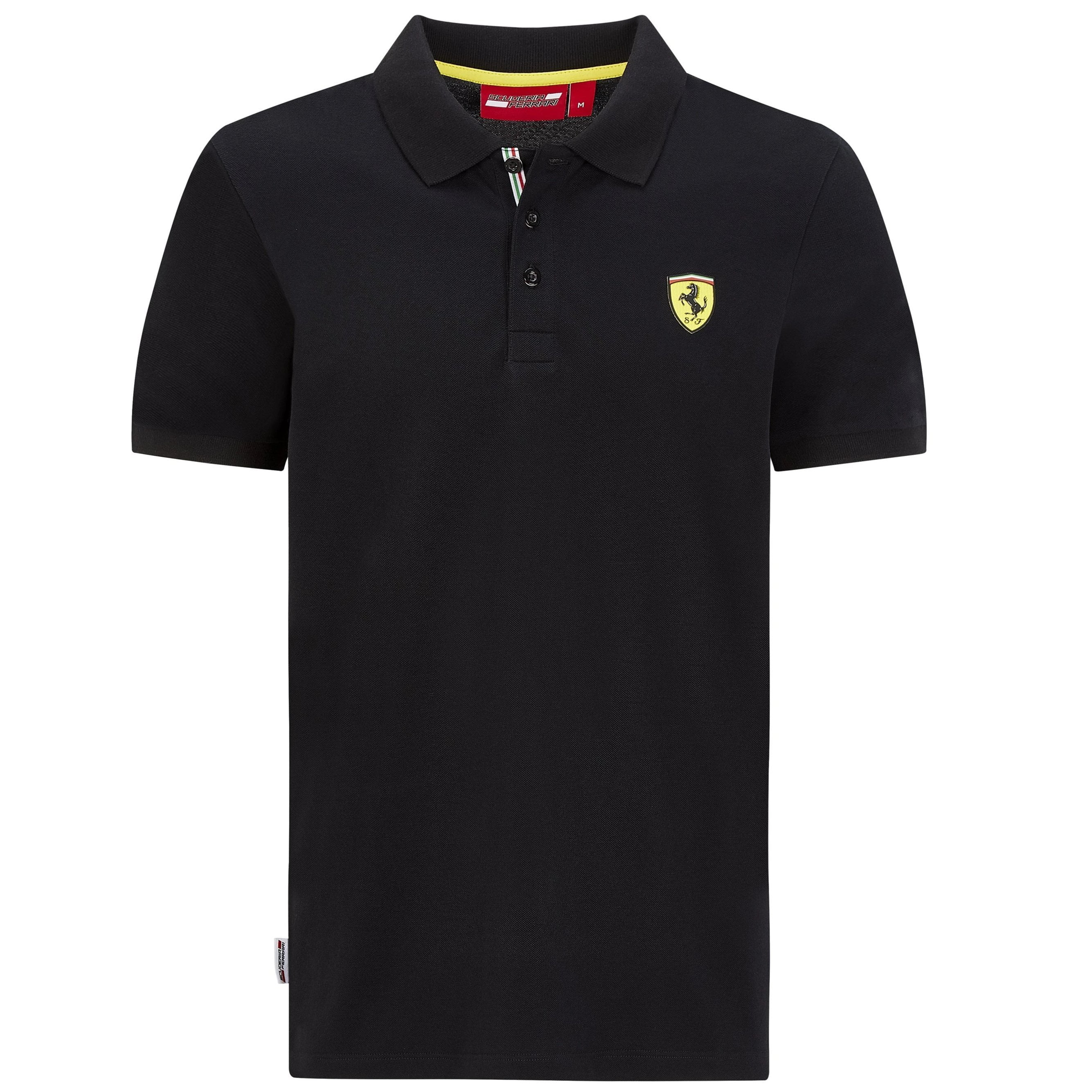 2018 Scuderia Ferrari Mens Classic Style Polo Shirt Cotton Pique Sizes XS-XL 