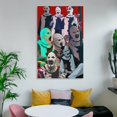 thumbnail image 6 of Terrifier Wall Hanging Painting Wall Art Canvas Paintings Posters Home Decorations 08x12inch(20x30cm), 6 of 8