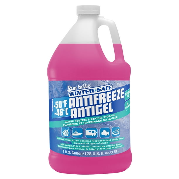 Star brite Winter Safe 50 RV / Marine PG AntiFreeze Alcohol/Ethanol