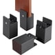thumbnail image 1 of Elevadores ajustables para cama y muebles con abrazadera de tornillo, 4 piezas ajustables de 10 cm, 1 of 4