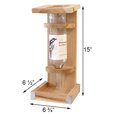 thumbnail image 2 of Woodlink Novelty Wine Bottle Bird Feeder, Cedar, 2 of 2