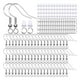 thumbnail image 2 of Ganchos para hacer aretes,Suministros para hacer joyas de aretes Poste para aretes,Alfileres para aretes Respaldos de aretes Hallazgos DIY Charms,Tornillo para aretes con ganchos para aretes, 2 of 7