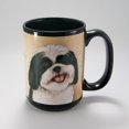 thumbnail image 1 of SHIH TZU -BLK/WHT Faithful Friend Coffee Cup, 1 of 4
