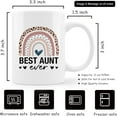 thumbnail image 5 of Best Aunt Ever Coffee Mug,Rainbow Mug,Christmas Birthday Gifts From Niece, Nephew,Best Aunt Ever Gifts,Cute Favorite Aunt Coffee Mug 11oz, 5 of 5