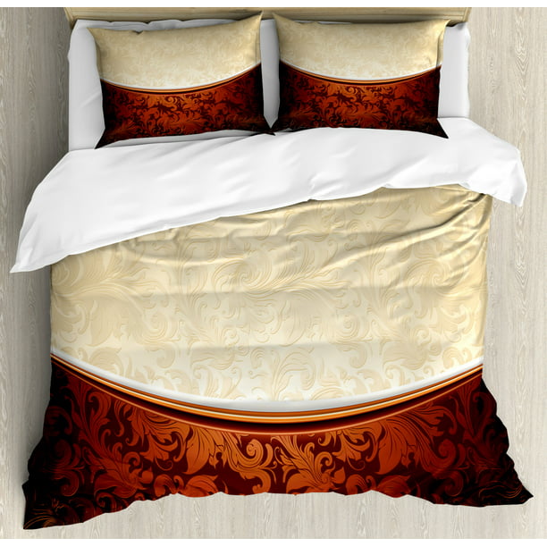 Chocolate King Size Duvet Cover Set, Chocolate Brown King Duvet Cover