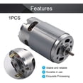 thumbnail image 3 of HUGFEGWE 25V DC Motor 21000RPM Round Shaft High Torque Electric Motor for Drills, Robots, RC Vehicals, Remote Controlled Cars/Robot, Saw Repair/Replacement Engine U2536-19302, 3 of 6