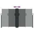 thumbnail image 5 of vidaXL Retractable Side Awning Anthracite 55.1"x472.4", 5 of 9
