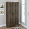thumbnail image 2 of Pemberly Row Tall Storage Cabinet with Doors in Ash Brown - Engineered Wood, 2 of 7