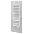 thumbnail image 2 of Whitmor 6 Shelf Over-the-Door Organizer - White, 2 of 7