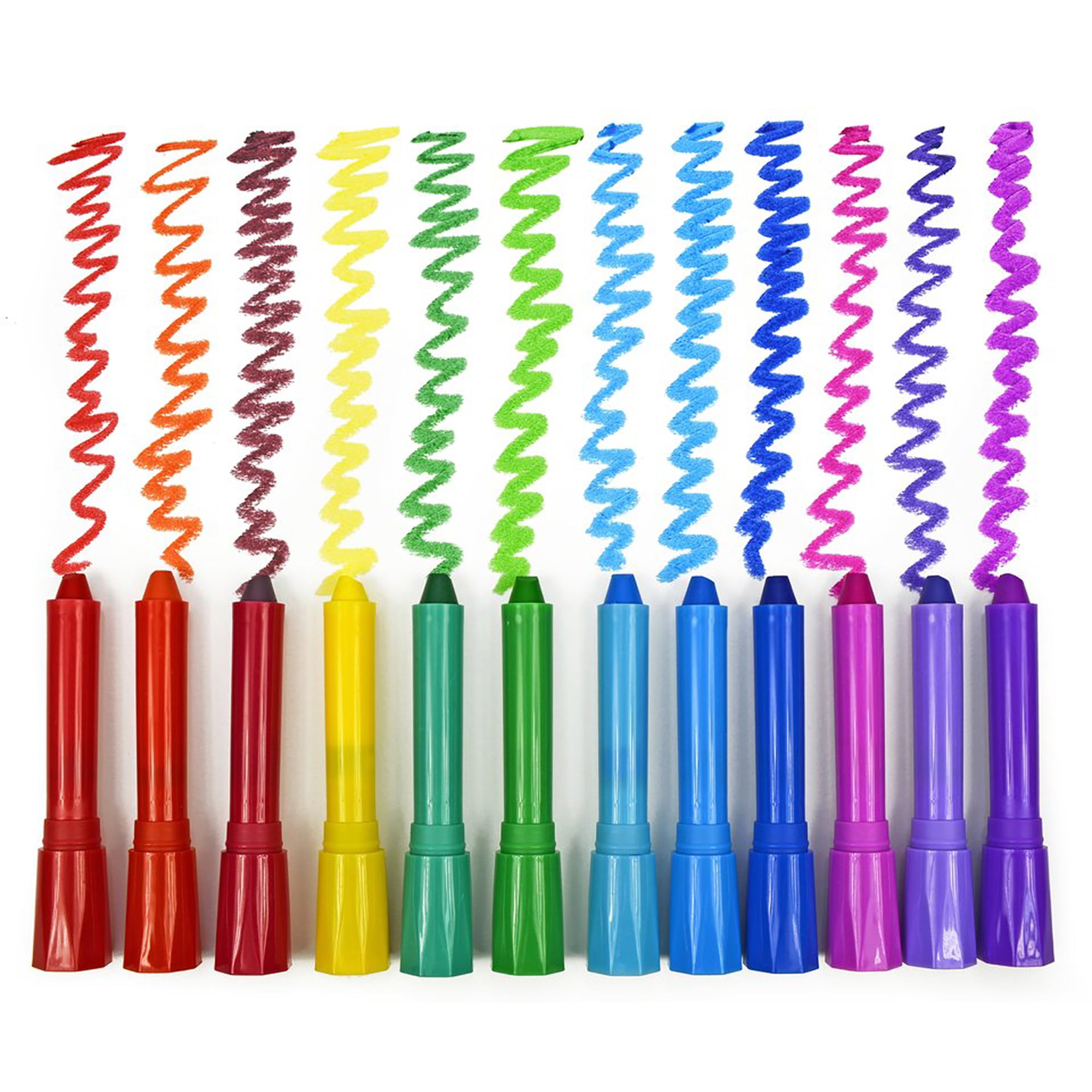 The Pencil Grip Hair Coloring Chalk, 12 Colors