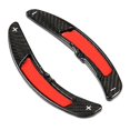 thumbnail image 2 of LAFGUR 2pcs Car Carbon Fiber Paddle Shifter Extension Fit For Macan 2014-2017, 2 of 8