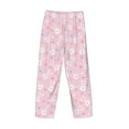 thumbnail image 5 of Xecao Easter Cute Rabbit Men's Straight Lounge Pajama Pants: The Ultimate in Comfortable Sleepwear, 5 of 9