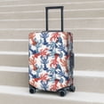 thumbnail image 6 of Gukieu Red Lobster Print Suitcase Protective Cover, Elastic Zipper Buckle Suitcase Protective Cover, Suitable for Travel, Business Trip-X-Large, 6 of 7