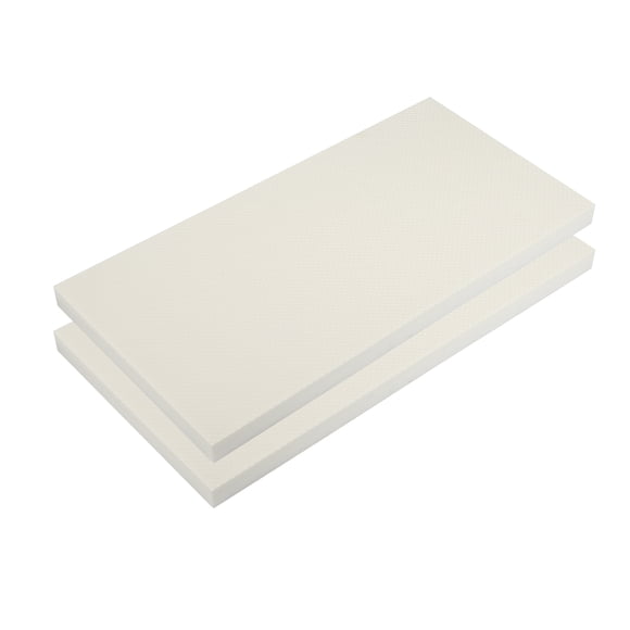 Unique Bargains 400x200x20mm 2pcs Car Garage Wall Guard Door Bumper Protector Anti Collision Water Resistance White