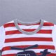 thumbnail image 4 of Gibobby Blusas Holgada Niños pequeños, niñas, niños, coche, dibujos animados, impresiones en 3D, camisetas sueltas, camiseta de manga corta , camisetas, ropa(Rojo, 3-4 Años), 4 of 5