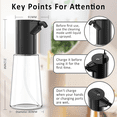 thumbnail image 3 of HEEYCEM Automatic Soap Dispenser Adjustable,4 Adjustable Levels Rechargeable Electric Liquid Dispenser,450ml Touchless Hand Sanitizer Pump for Bathroom and Kitchen,The Bottle is Replaceable (White), 3 of 6