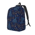 thumbnail image 1 of Vsdgher Christmas Tree Print Canvas Backpack Travel Rucksack Unisex Knapsack 15.7/17.7Inch Laptop Backpack for Work,College-Medium, 1 of 5