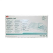 3M Tegaderm Transparent Adhesive Film Dressing ''2.38 X 2.75 , Sterile, Waterproof, Picture Frame Style'' 2 Pack