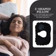 thumbnail image 2 of GOOHOCHY Almohada de viaje portátil, cojín inflable para el cuello, almohada cómoda para el cuello, suministros de viaje, 2 of 8