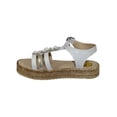 thumbnail image 3 of Sandalias de PLATAFORMA Leon Niña Blanco Percal 2106, 3 of 3