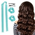 thumbnail image 4 of Bandeau de Fer à Friser Portable Réutilisable Flexible Bandeau de Fer à Friser Fixable Absorbant l'Eau Bigoudis Colorés Rouleaux de Coiffure de Salon Noir, 4 of 8