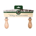 thumbnail image 5 of Fante’s Mezzaluna Rocking Chopper Knife, 9.5-Inch Stainless Steel Blade, For Fast Chopping, Mincing, Everyday Meal Prep, And Entertaining, 5 of 5