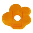 thumbnail image 2 of Jarrón acrílico transparente Jarrones acrílicos modernos para decoración Jarrones acrílicos contemporáneos para Naranja, 2 of 9