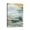 Côte (44), variante sur Art Mural de Salle de Bain 12x16 Pouces - Toile Abstraite d'Océan Bleu avec Impressions Côtières de Coucher de Soleil et de Lever de Soleil pour Maison à Thème Lac de Mer