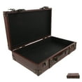 thumbnail image 3 of Milisten Vintage Style Leather Trunk Luggage For Clothing Store Display Retro Decorative Storage Box For Photo Props And Window Dressing, 3 of 6