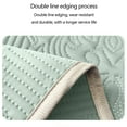 thumbnail image 4 of Qocolhg Knitted Summer Cooler Quilt Twin Size - Cooling Blankets for Hot Sleepers, Skin-friendly Plain Printed Washed Cotton Summer Quilt, Bedding Soft Coverlet Quilts for Kids, 59x79 inch,Mint Green, 4 of 6