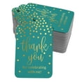 thumbnail image 1 of Inkdotpot Real Gold Foil ThankYou For Celebrating With Me Birthday Tags Favor Hang Paper Tags 50 Pack, 1 of 6