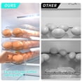 thumbnail image 3 of Soporte para huevos RoskDeewat para nevera con tapa, apilable, 28 huevos, 3 of 7