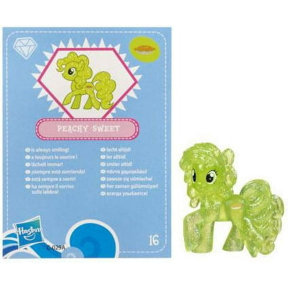 My Little Pony Series 3 Glitter Peachy Sweet 2" PVC Figure