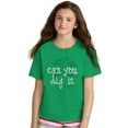 thumbnail image 5 of Gardener Can You Dig Gardening Humor Girls Kids T Shirt Tees Teen Brisco Brands XS, 5 of 6