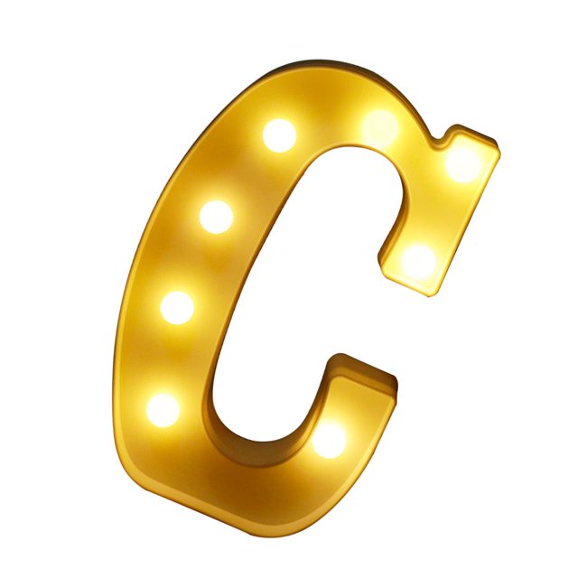 Lámpara de de pie/colgante para decoración de habitación de guardería Zulema Control remoto Light Up Letter