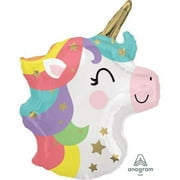 Mayflower Distributing 641906 21 in. Baby Unicorn Foil Balloon