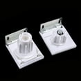 thumbnail image 3 of Rodillos de soporte de embrague para persianas de tubo de 38 mm - Blanco, 3 of 7
