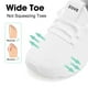 thumbnail image 2 of Zapatillas ZOVE Wide Toe Box para mujer, extra anchas, blancas 41, 2 of 7