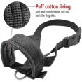 thumbnail image 2 of Strap muzzle for dogs small medium large to prevent paw removal, 2 of 4