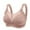 Khaki, variant on Womens Full Coverage Bras, Bras for Women Plus Size, Push Up T Shirt Bra with No Underwire & Wide Strap for Heavy Breast, 36B/C-44B/C