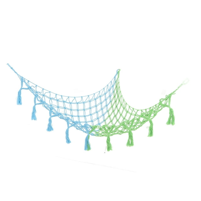 Plush Toy Net Pocket, Decoration Space Saving Toy Hammock Denser Mesh Cotton Rope For Children Room For Kindergarten