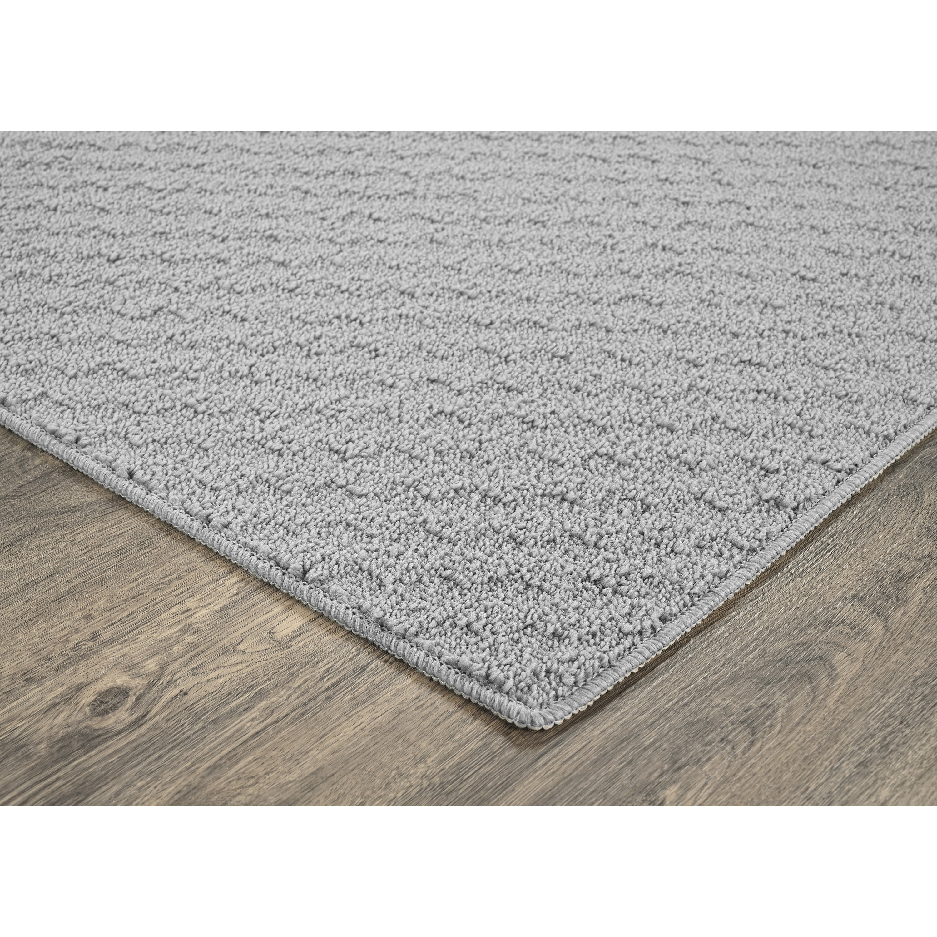 Garland Rug Town Square Indoor Rug Set, 3 Piece (2'x5',3'x4', 5'x7') Silver