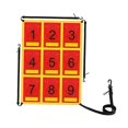 thumbnail image 4 of koolsoo Adjustable Baseball Strike Zone Target Net Practice Baseball Softball Target Yellow Stripe, 4 of 9